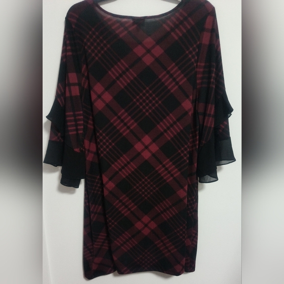 [5x$20] Plaid Festive Dress / Size 2X - Picture 2 of 7